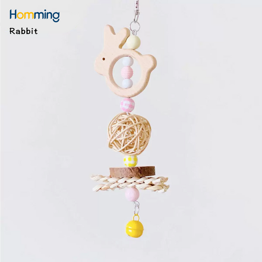 HommiFun Bunny Hop Bird Toy