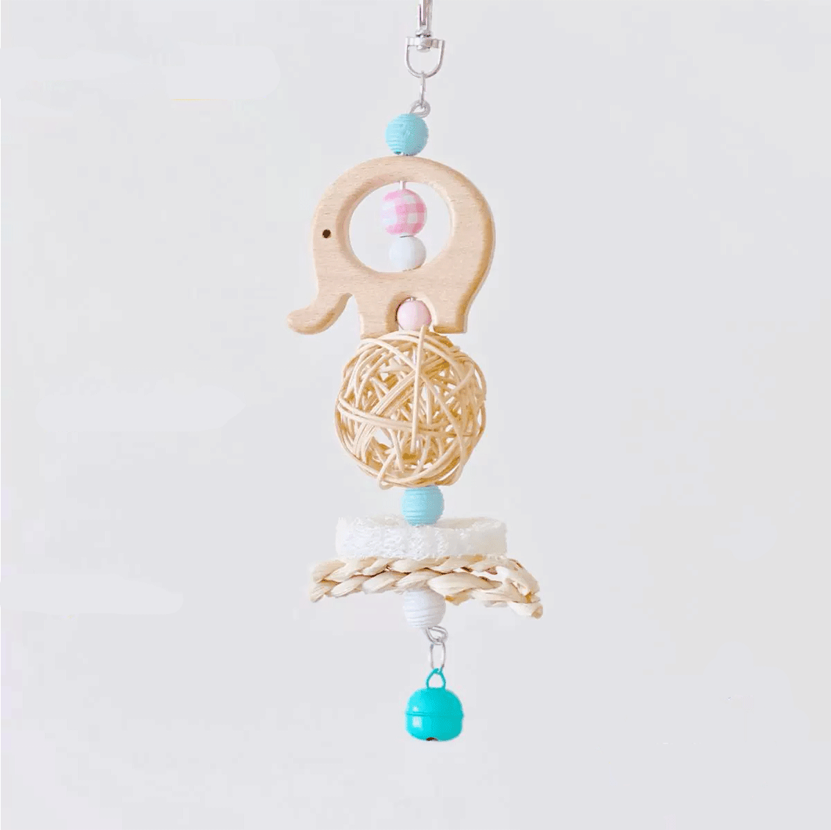 HommiFun Elephant Enchantment Bird Toy