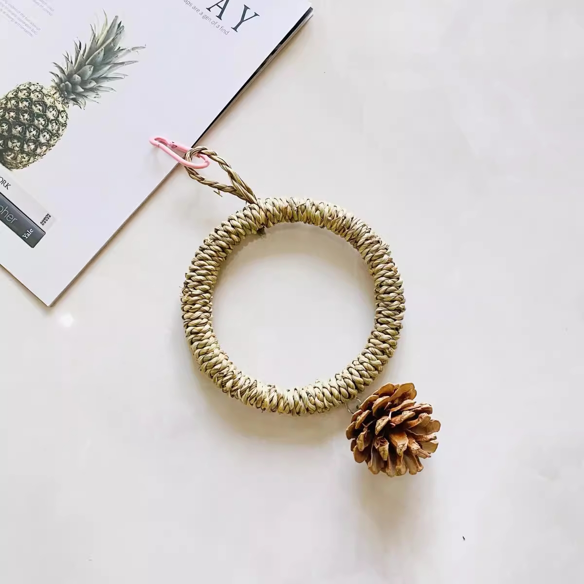 HommiFun Natural Swing Perch