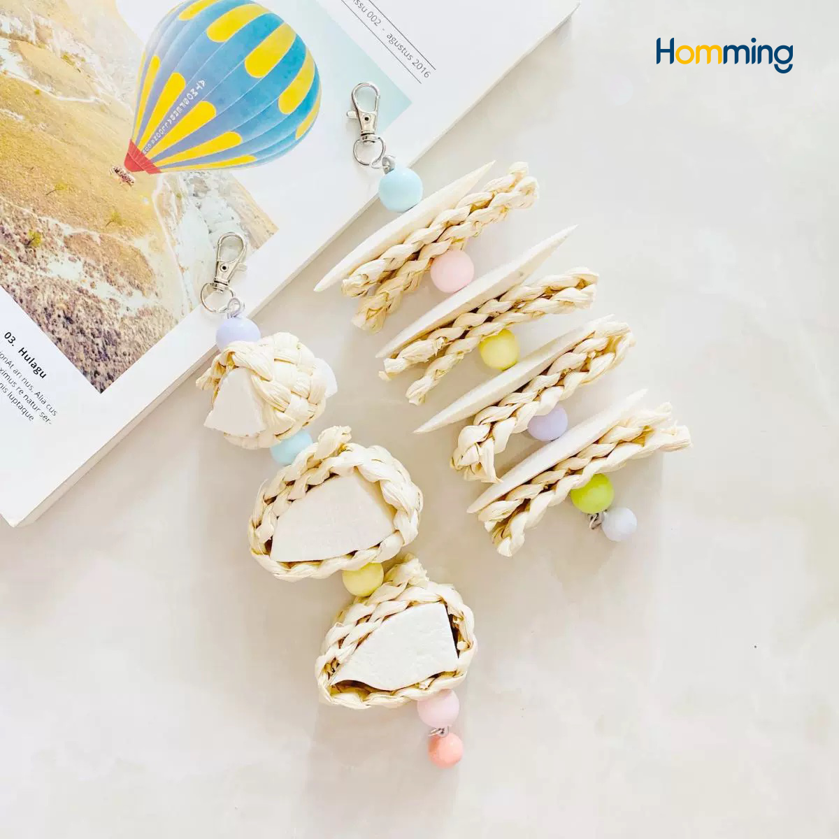HommiFun Harmony Ringer Bird Toy